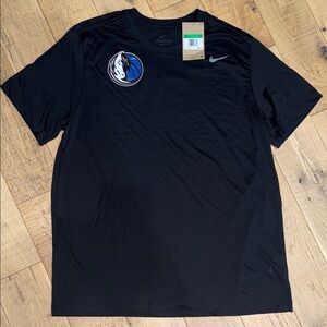 🖤 Black Nike Black Tee Dallas Mavericks
